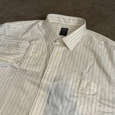 NWT Brooks Brothers Supima Cotton Non Iron Stretch Dress Shirt Men’s 19 36/37