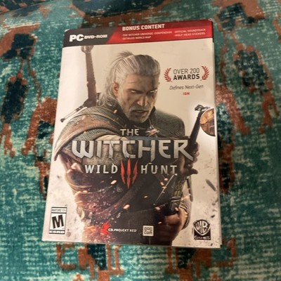 The Witcher 3: Wild Hunt - PC DVD-ROM - 3 Disc Complete Set - Map - Inserts
