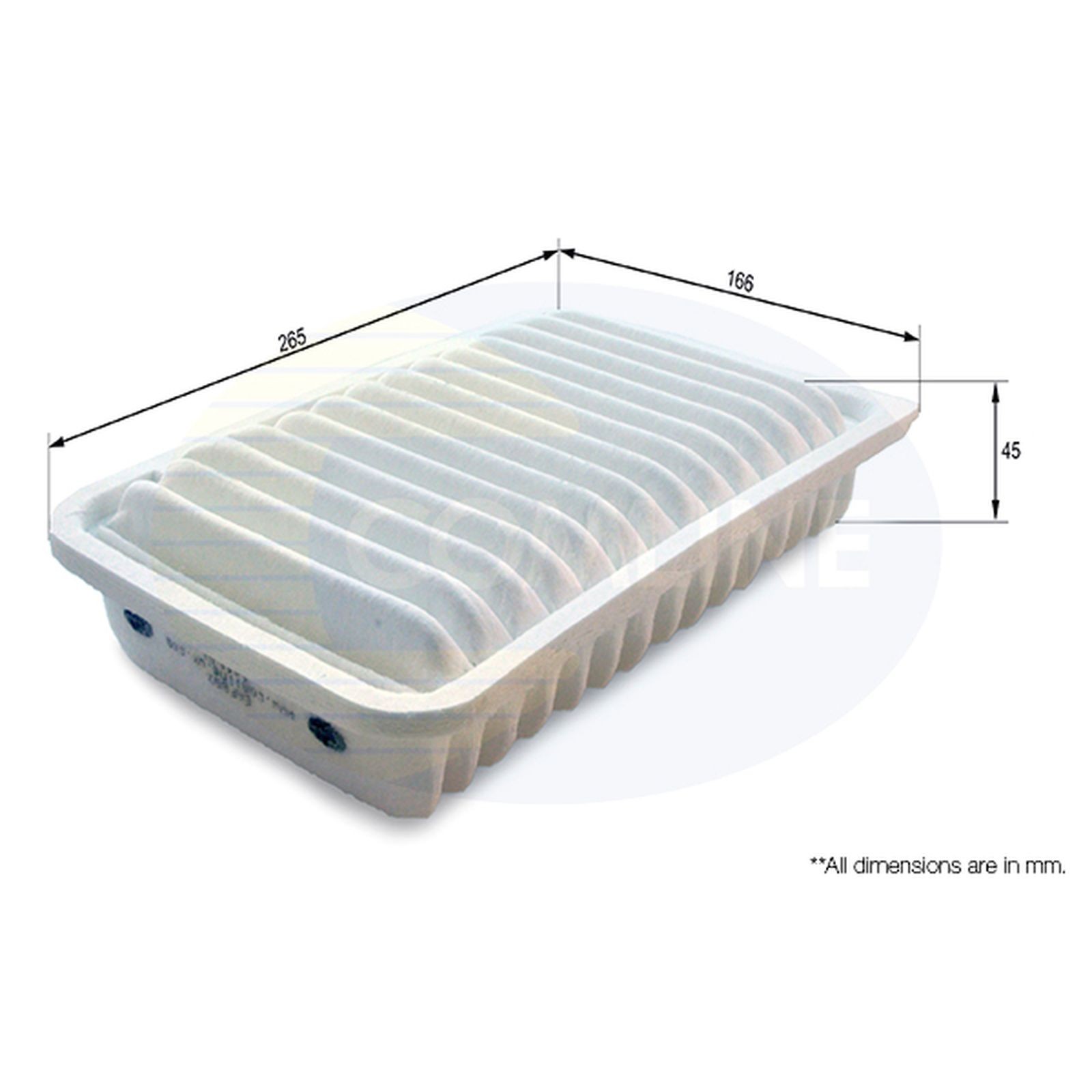 Air Filter EAF852 Comline 4711600 1378069L00 95507955 1378069L00000 1378071L00