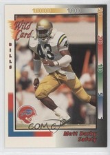 1992 Wild Card Matt Darby #397 Rookie RC 0s5. rookie card picture