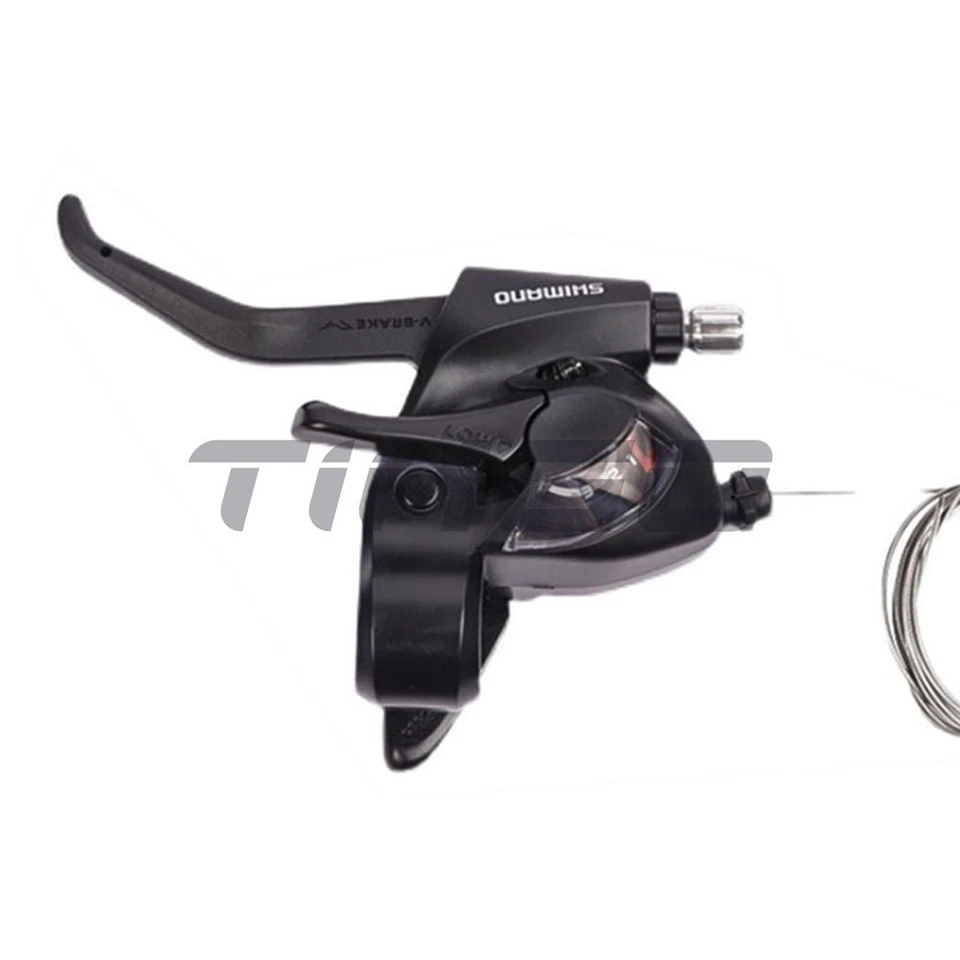 Shimano Tourney ST-EF41 MTB 3×6/7 Speed Shifter Brake Combo Lever EZ FIRE PLUS - Image 3 of 4