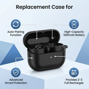 Protection du boîtier du chargeur d'appareils d'écoute de remplacement pour Buds 3 Pro Excellent