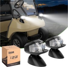 Golf Cart Light Deluxe Headlight Universal for Yamaha, Club Car, EZGO, Super
