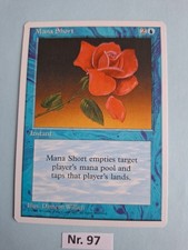 1x Mana Short / Manamangel - EN - Near Mint - (1995) 4. Edition - Magic MTG
