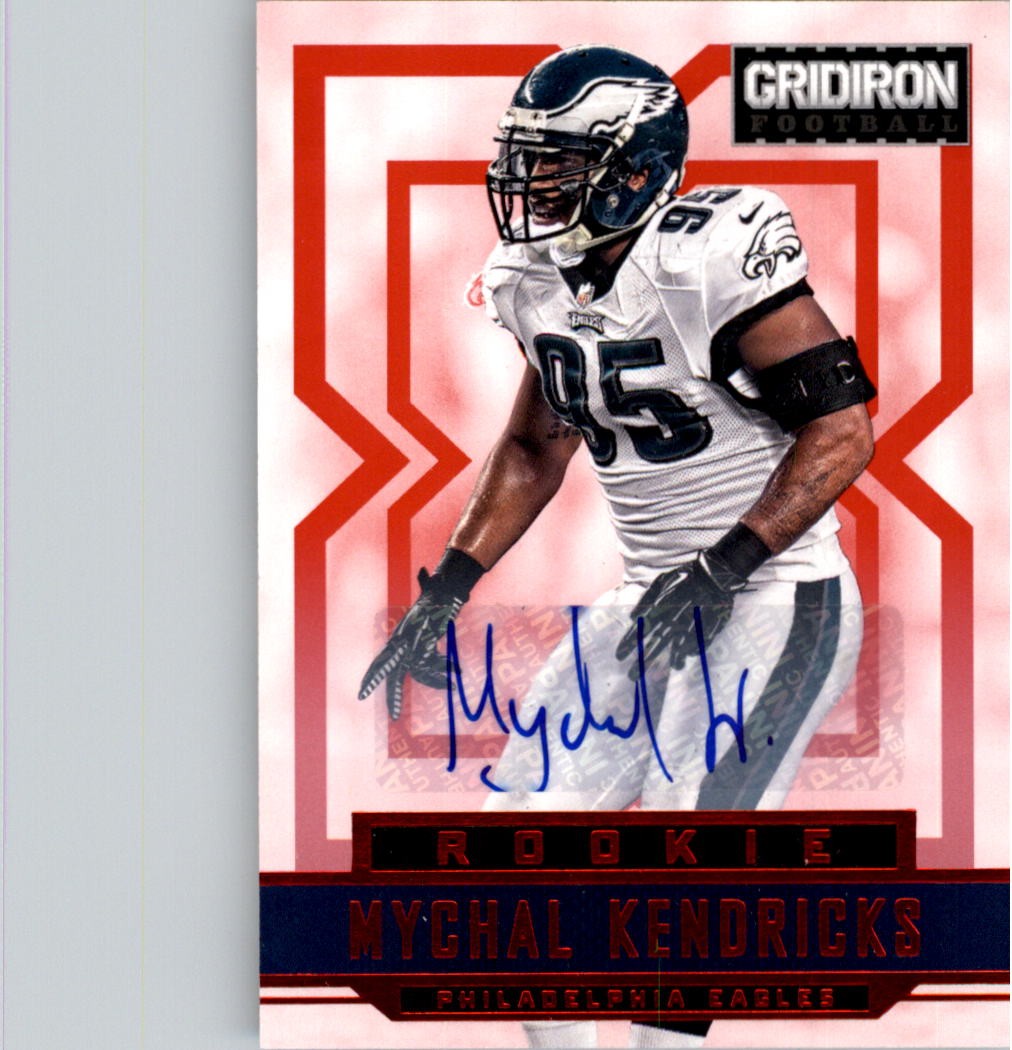 2012 Gridiron Rookie Autographs X's #271 Mychal Kendricks Auto /499 - FB
