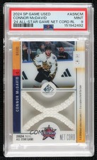 2024 SP Game Used All-Star Net Cord Relics 18/35 Connor McDavid PSA 9 MINT 18bi
