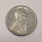 1943 S Lincoln Wheat Cent About Uncirculated San Francisco Mint Steel WWII