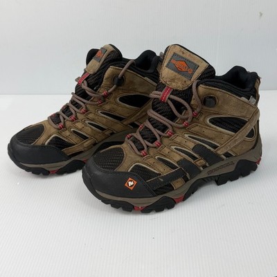 Merrell Womens Work Moab 2 Vent Brown Black  Shoes J15766  Sz 7.5 M EUC