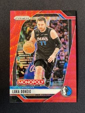 Luka Doncic 2024-25 Panini Prizm Monopoly Red Wave Prizm #49