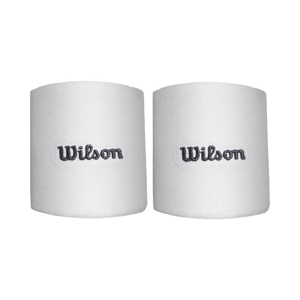 Браслеты с логотипом Wilson Unisex U Terry Ярко-белые Schweiband wei 2590₽