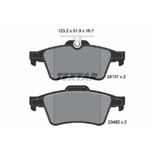Satz Bremsbeläge Bremsklötze hinten für Mazda 3 BK BL 5 CR CW | 777912