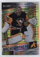 2021 Upper Deck Allure Breadbaskets Green Rainbow 26/99 Tristan Jarry #BB-18 b0v