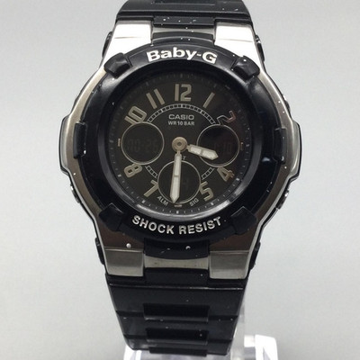 Casio Baby-G Watch Mens 40mm Shock Resist BGA-110 WR 100M New Battery