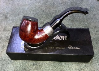 Antique briar pipe Petersons