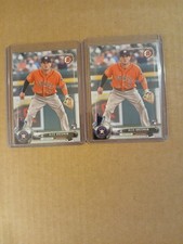 2017 Bowman Alex Bregman Rookie (2 Card Lot) Astros