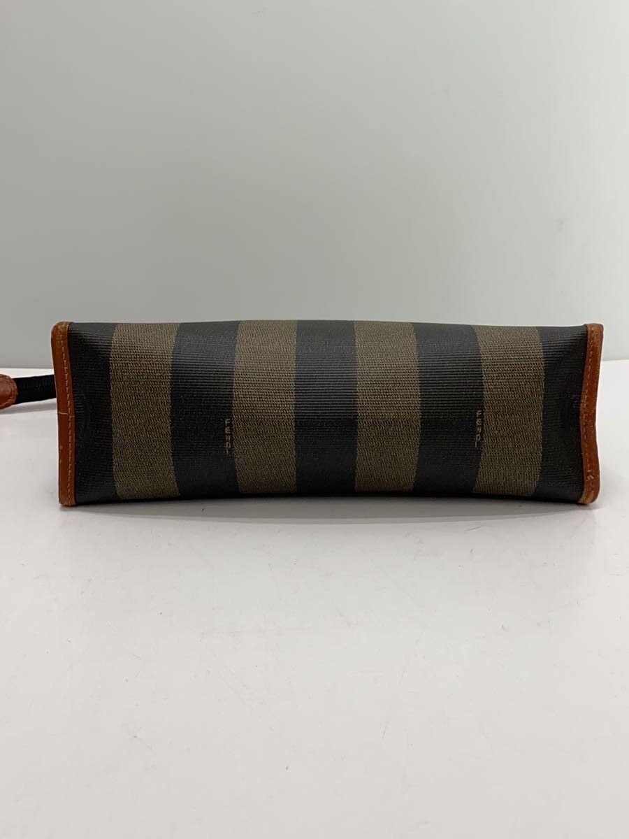 FENDI Bag -- BRW Stripe Pecan Print Second Bag Clutch thumbnail 4