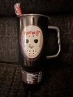 Friday The 13th Stainless Steel Tumbler 40oz Jason Mask Halloween Horror New — photo 2