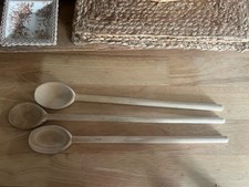 Wooden Cooking Spoon set 15.5-17.5  