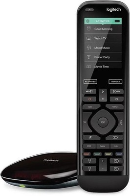 Logitech Harmony Elite Universalfernbedienung mit Hub schwarz