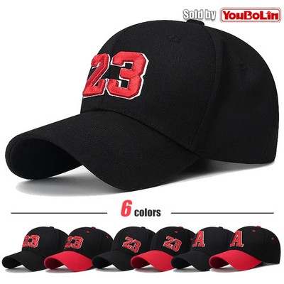 new Letter ''A'' 3D Embroidered Two-Tone Cap   Classic Style Meets Modern Detail