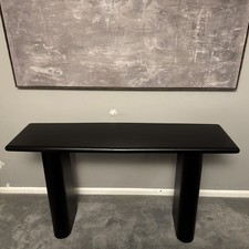 Console Table Black Sold Mango Wood. Virtually New
