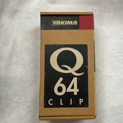 CLIPS YAKIMA Q50 Q #50 NEUF EN BOITE. COMPLET AVEC 2 TAMPONS ET