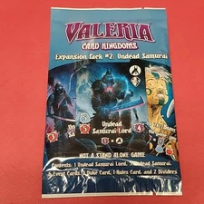 Valeria Card Kingdoms Board Game Expansion Pack #2: UNDEAD SAMURAI brand new