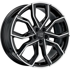 LLANTAS MSW MSW 41 PARA NISSAN QASHQAI 8.5X20 5X114.3 GLOSS BLACK FULL POLI 222