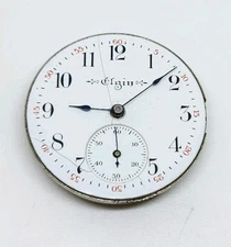 1904 Elgin Model 2 Grade 267 15J 0s Mechanical Pocket Watch Movement For Repair