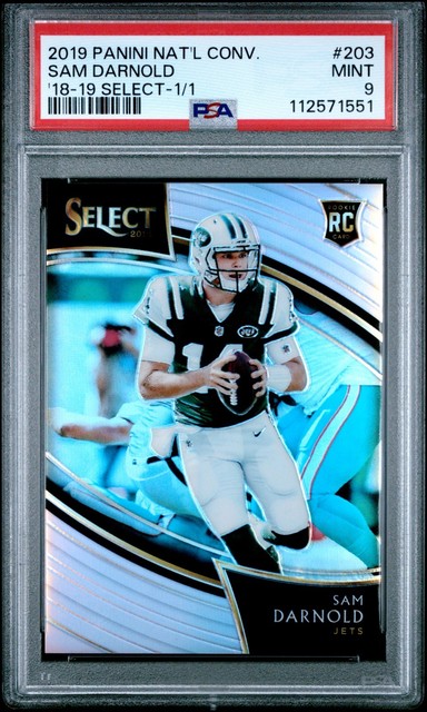 2018 Panini Select - Field Level Sam Darnold #203 Pink Prizm 1/1 Rookie Card 📈