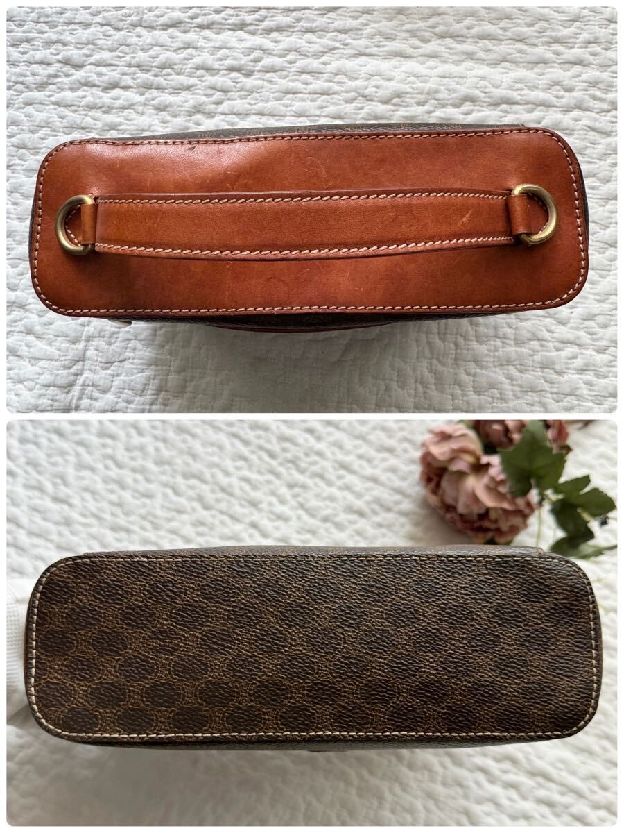 Celine Macadam Pattern Mini Vanity Bag Vintage Au… - image 7