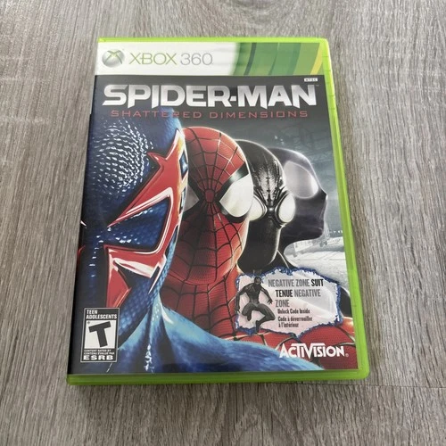 Spider-Man: Shattered Dimensions (Microsoft Xbox 360, 2010) Very Nice Shape!