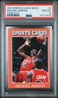 147177630 Michael Jordan 1991 Sports Cards News #2 PSA 10