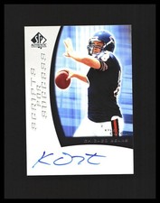 2005 Kyle Orton Rookie Card Auto - Upper Deck SP Authentic #SS-KO Bears . rookie card picture