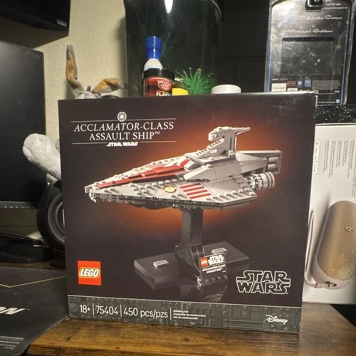 LEGO Star Wars Acclamator-Class Assault Ship 75404, 450 Pieces, 18+