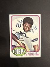 1976 Topps Football #427 Ed Too Tall Jones Rookie EX