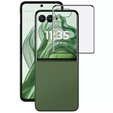 3D Curved Edge HD Tempered Glass Screen Protector Outside Screen for Moto