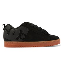DC Shoes Men's Court Graffik Skate Shoe Black/Dark Chocolate - 300529-BCC
