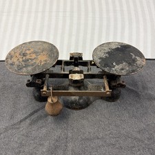 Antique No. 4 Detecto Scale Black Cast Iron 10 Lbs New York Made Merchant Scale