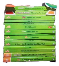 Huge Lot of 15 Leap Frog TAG JUNIOR Learning System Board Books-Educational-NEW 