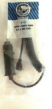 Workman 2-13 Radar Detector Power Cord w/ 3 Amp Fuse 5' Coil Cig Lighter Plug