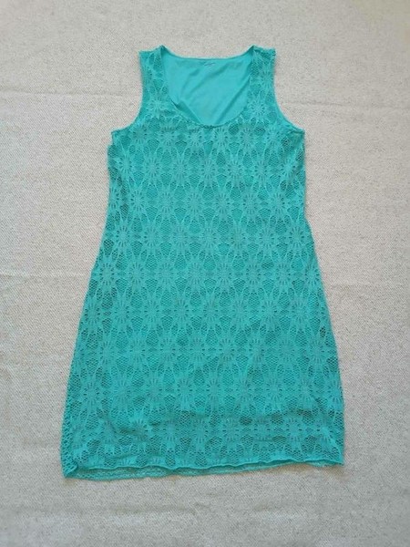 Women Calzedonia Dress Turquoise 36 / S / 44