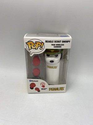Funko Pop Peanuts Snoopy Beagle Scout True Wireless Earbuds USA Exclusive