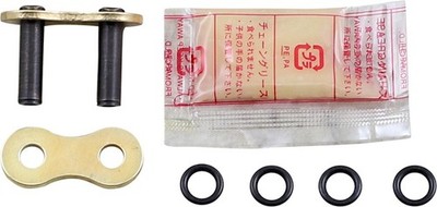 DID 520 VO Series O-Ring Chain ZJ Rivet-Type Master Link Gold