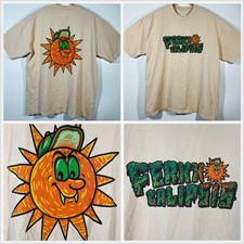 Feid Ferxxo Tour Shirt Men  s Size XL Ferxxocalipsis 2024 Official Merch Tan