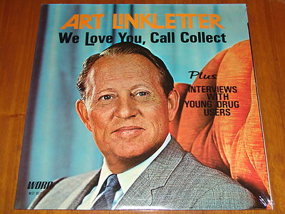 ART LINKLETTER - WE LOVE YOU, CALL COLLECT - RARE SEALED LP ! ! ! !