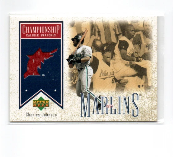 Charles Johnson trading card