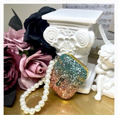 AirPods 1/2 luxury glitter gradient dazzled case