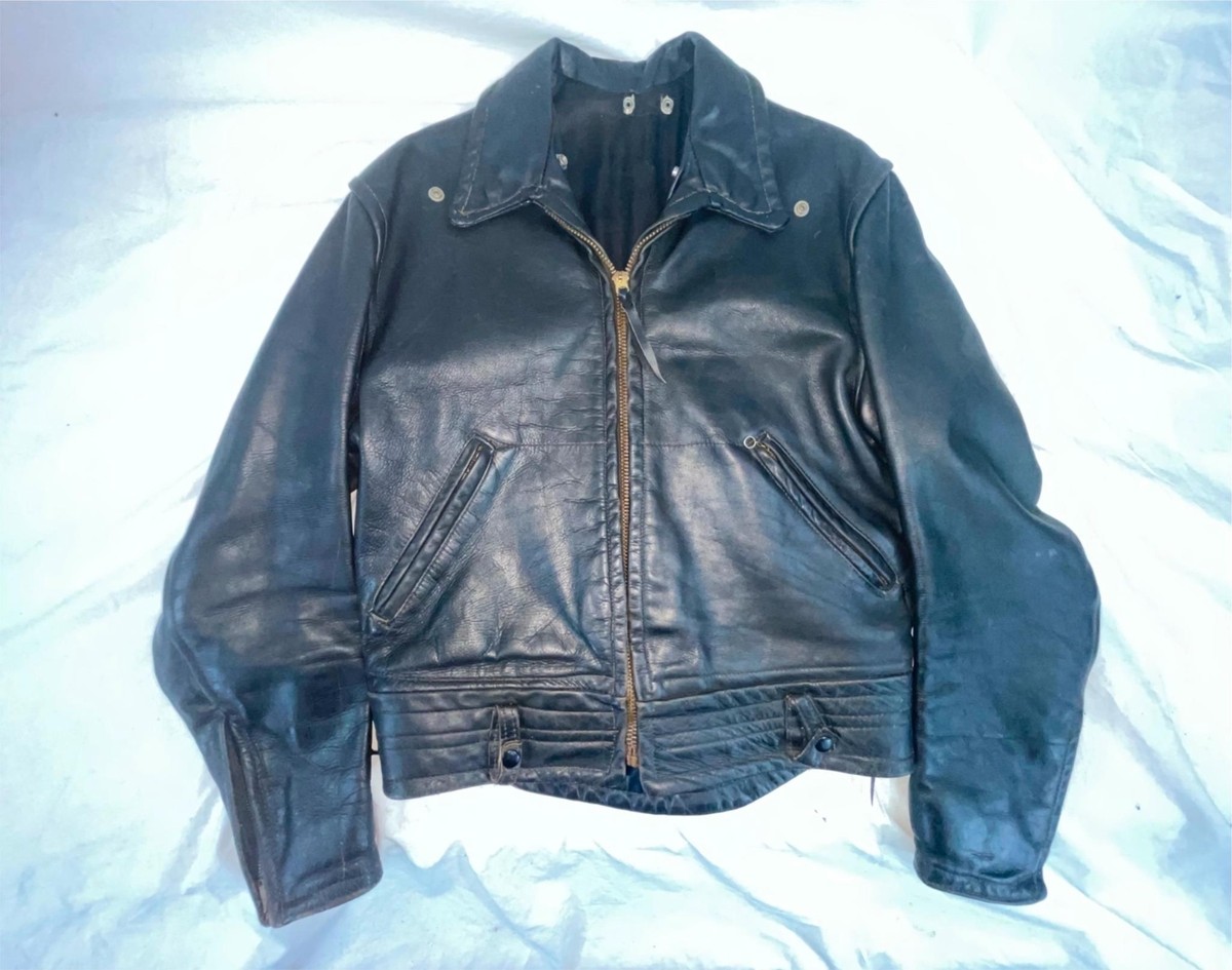 ヴィンテージ　CAL LEATHER  CHPライダースジャケット s-l400.jpg