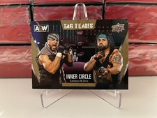 2021 AEW Upper Deck Inner Circle Santana & Ortiz #64 SP Tag Teams Gold Card